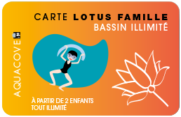 aquacove - carte lotus famille